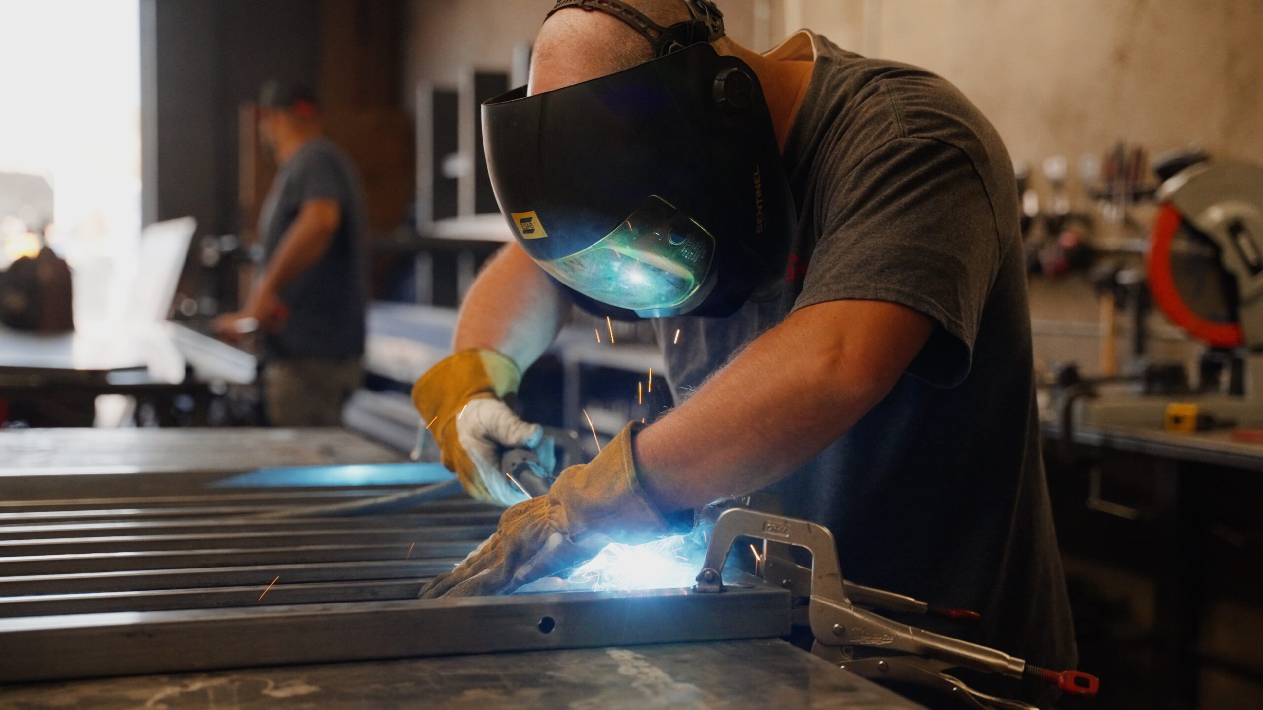 Custom steel fabrication by Utah Stone & Welding in Southern Utah
